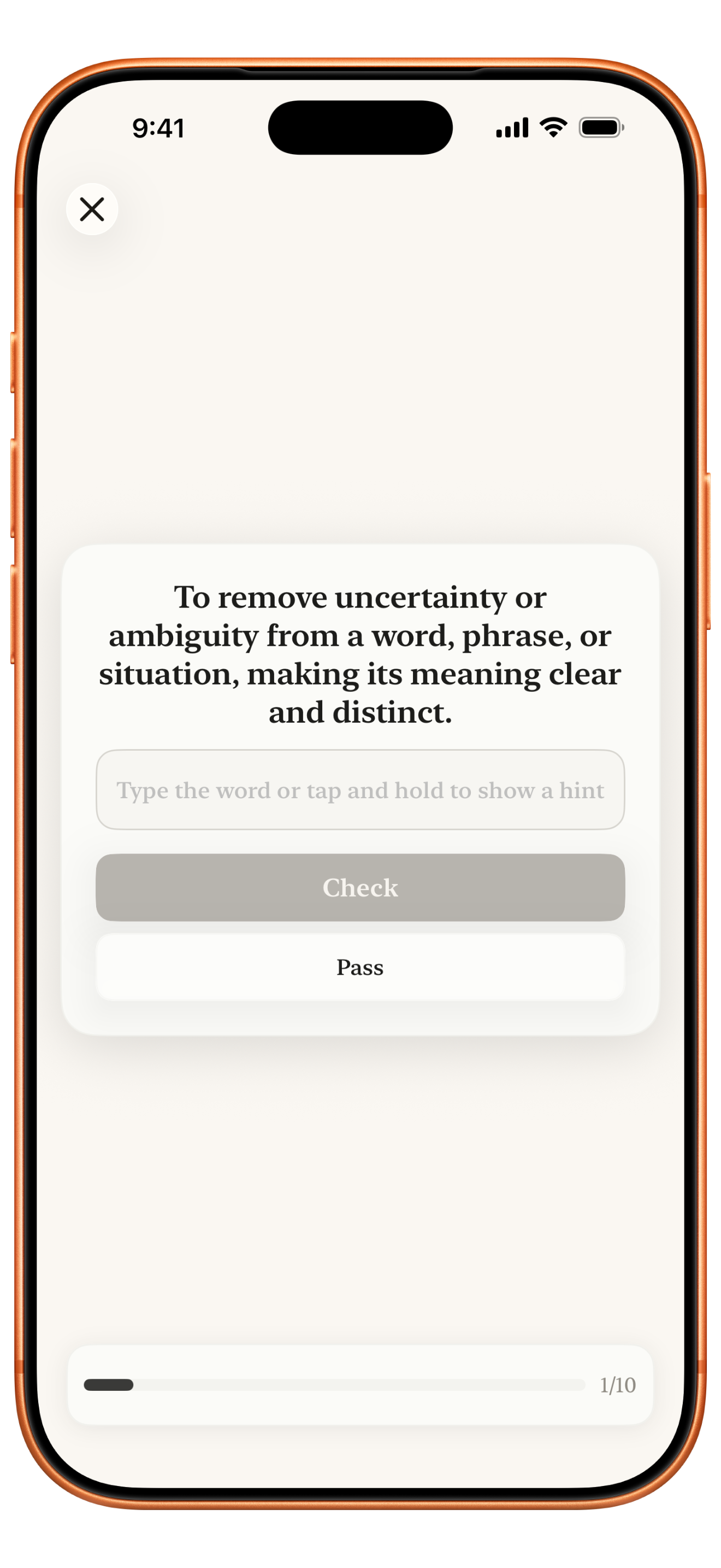 Ousia Test Mode screenshot